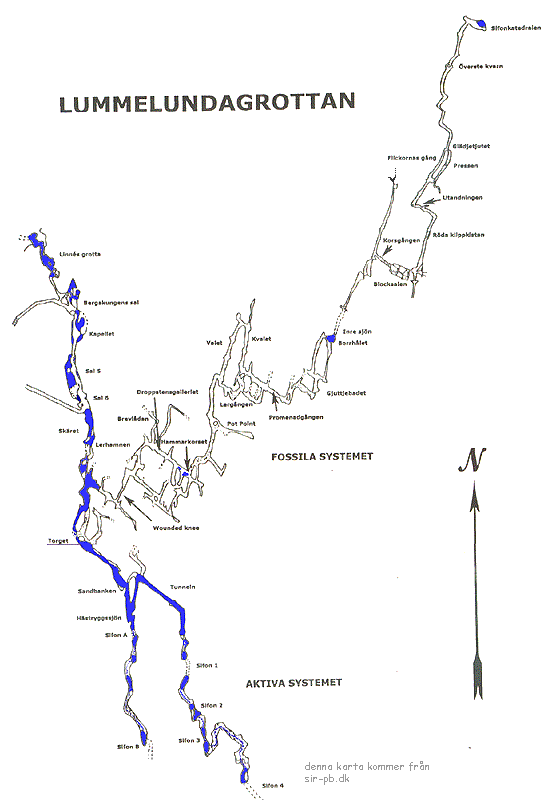 Lummelunda, klickbar karta